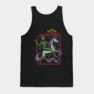 The Adventure Of Space Cowboy Tank Top